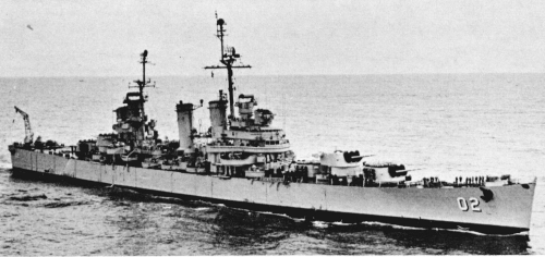 Chilean cruiser O'Higgins (ex-USS Brooklyn)