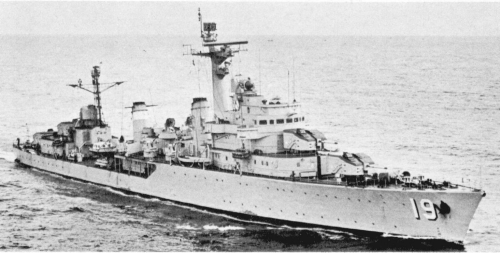 Chilean destroyer Almirante Williams