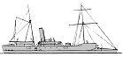 nearly sister-ship <i>Chinto </i>1895