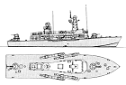 similar Soviet<i> T-127 </i>1980 (this was armed by torpedoes)
