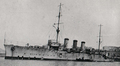 Spanish cruiser Reina Victoria Eugenia 1925