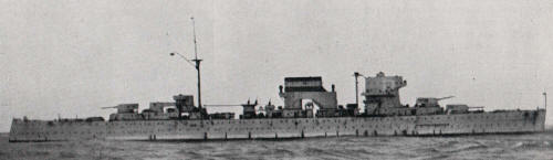 Spanish cruiser Baleares 1937