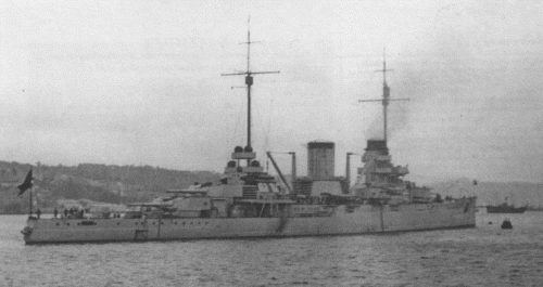 Turkish Battlecruiser Yavuz