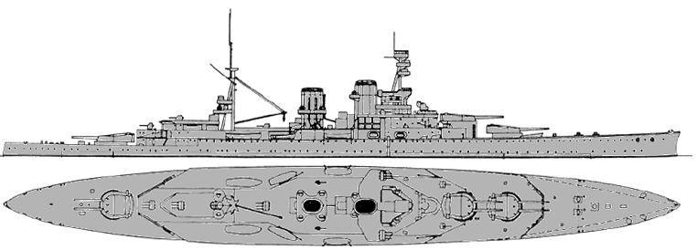 HMS Renown 1917