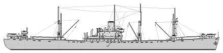 WWII-era 'Liberty' class cargo vessel